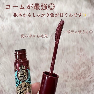 ラッシュエキスパンダー ロングロングロング EX RD505 カシスバーガンディー そよそよ/MAJOLICA MAJORCA/マスカラを使ったクチコミ（2枚目）