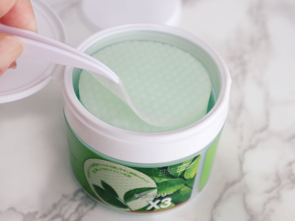 ティーツリーカーミングエッセンスパッド/MEDIHEAL/トナーパッドを使ったクチコミ（1枚目）