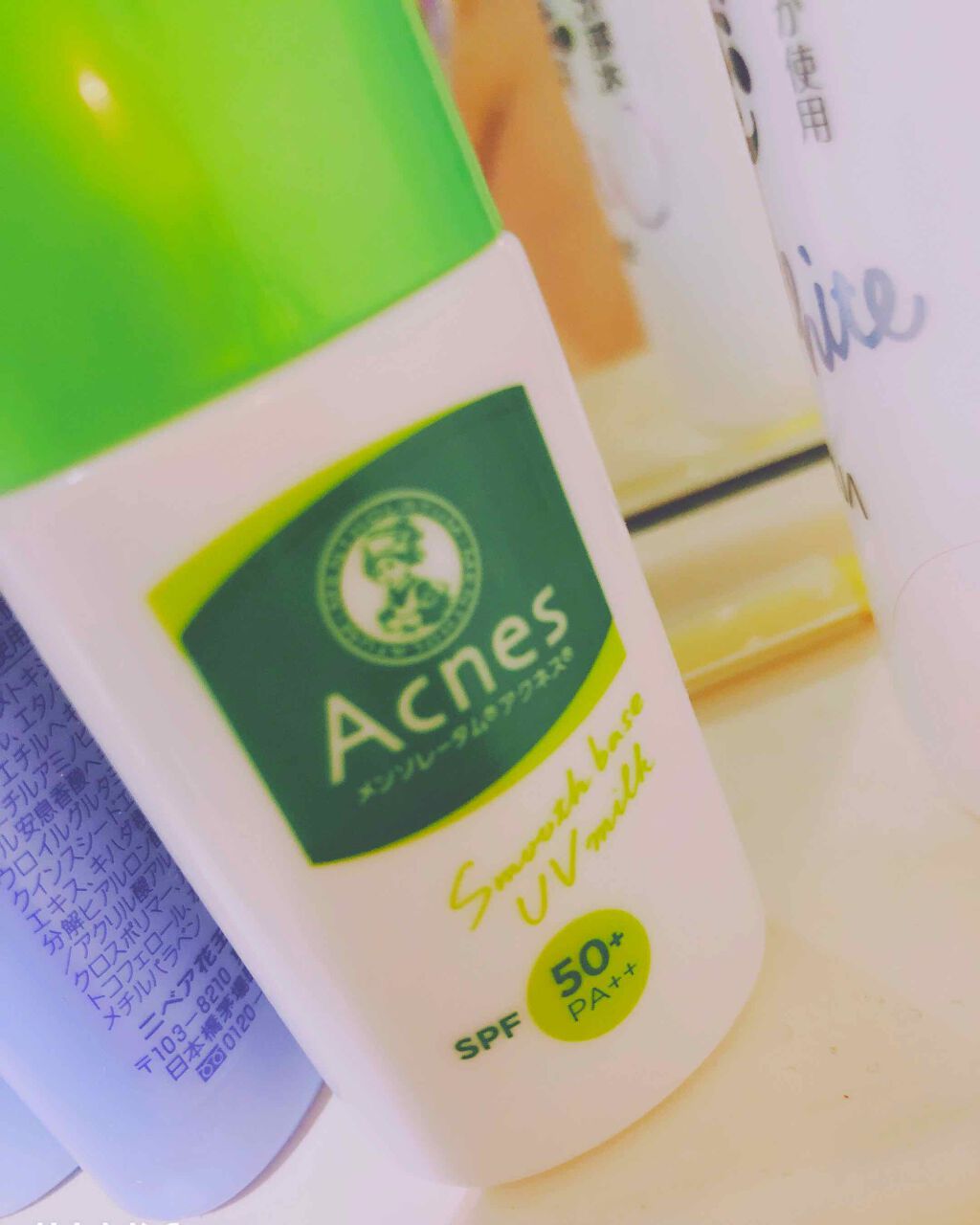 薬用スムースベースUVミルク/メンソレータム アクネス/化粧下地を使ったクチコミ(1枚目)