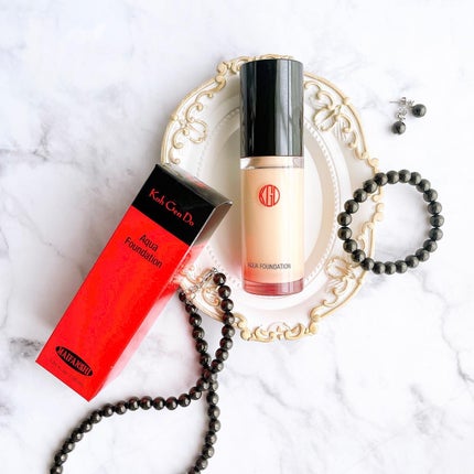 マイファンスィー アクアファンデーション/Koh Gen Do/リキッドファンデーションを使ったクチコミ(1枚目)