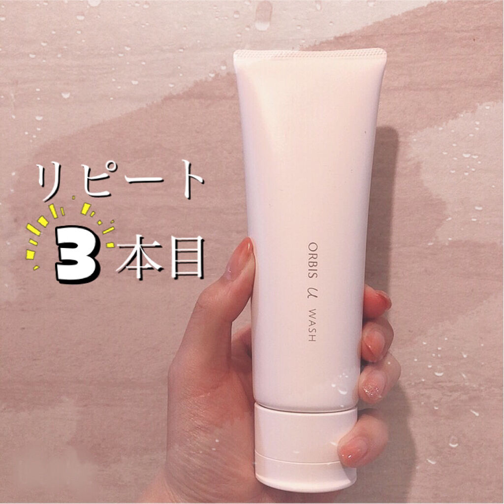 リピート3本目の大好きな洗顔!!

商品名:オルビスユーウォッシュ
価格:1980円(税込)

もちもちの泡が気持ちいい💭
逆さにしても落ちないほどきめ細かい泡が簡単に作れる✨

洗い上がりはしっとり、顔色も明るくなります💡
一番驚いた