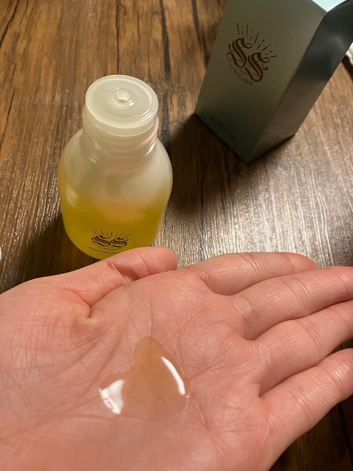 スージングオイル/SS by WHOMEE/フェイスオイルを使ったクチコミ(2枚目)