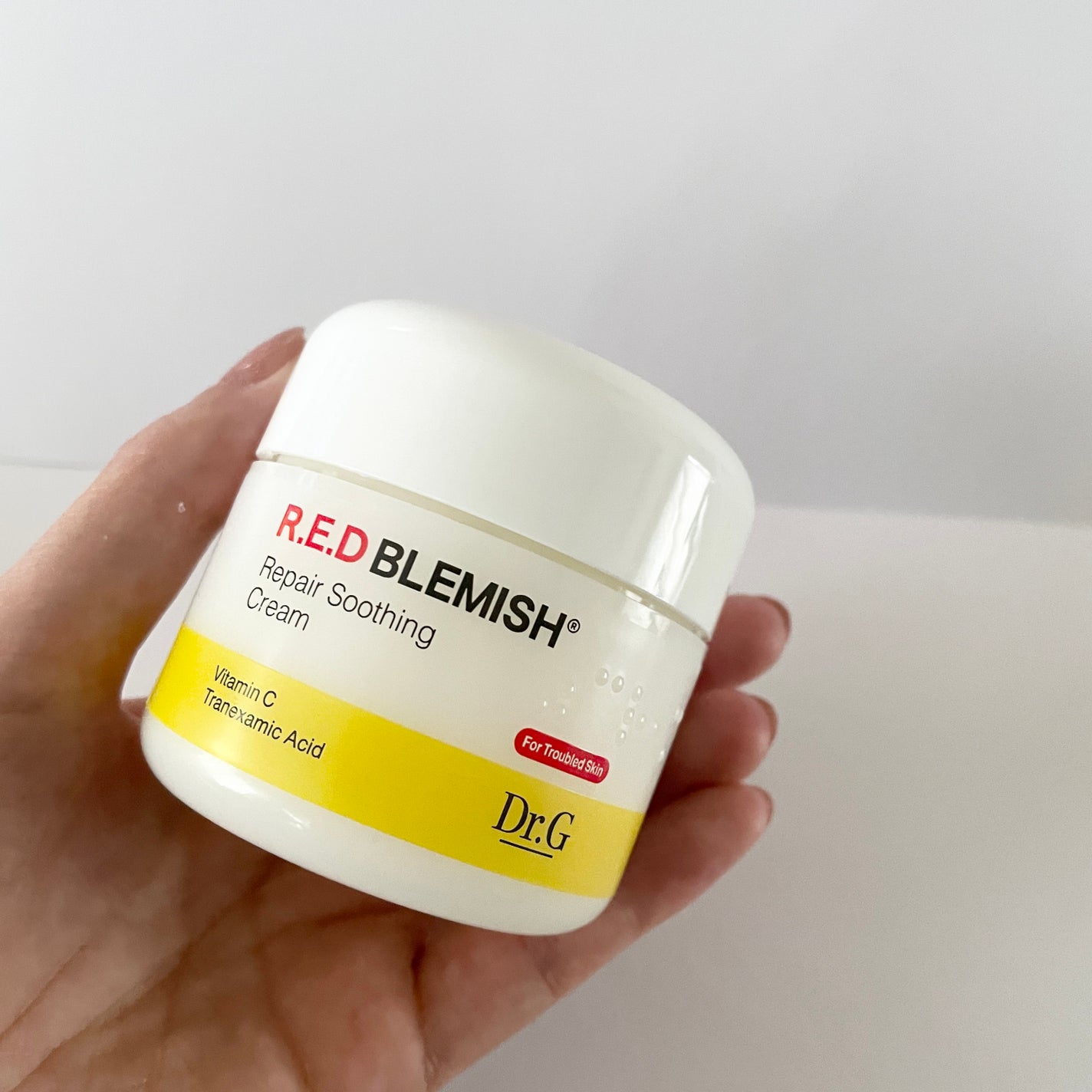 レッドブレミッシュ リペアスージングクリーム/Dr.G/フェイスクリームを使ったクチコミ(4枚目)