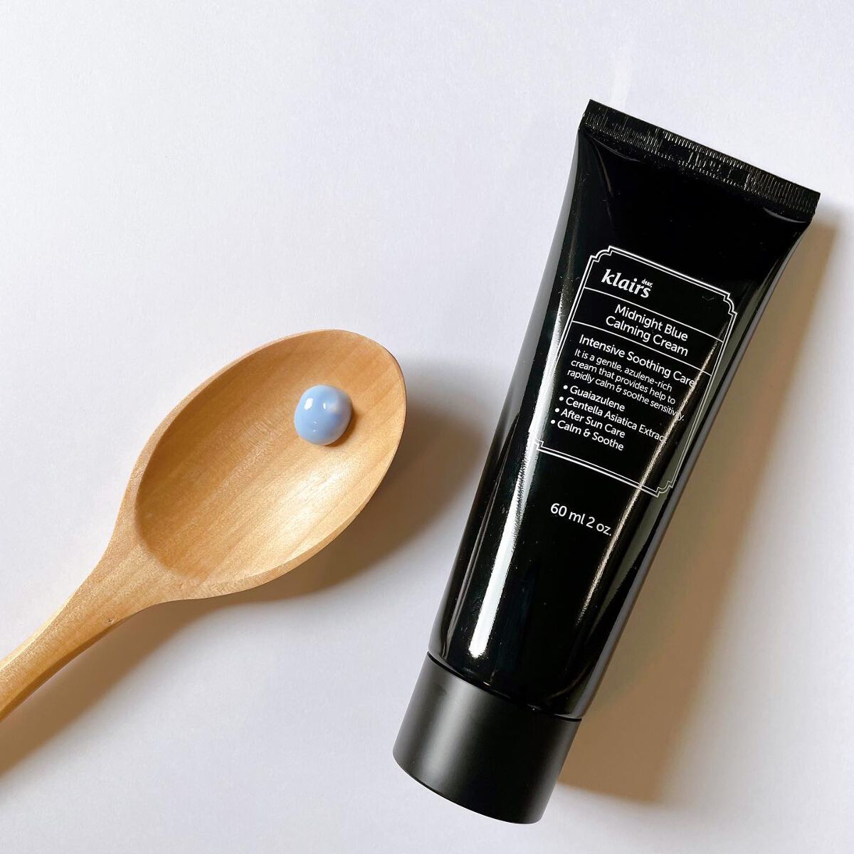 ミッドナイトブルーカーミングクリーム/Klairs/フェイスクリームを使ったクチコミ(1枚目)