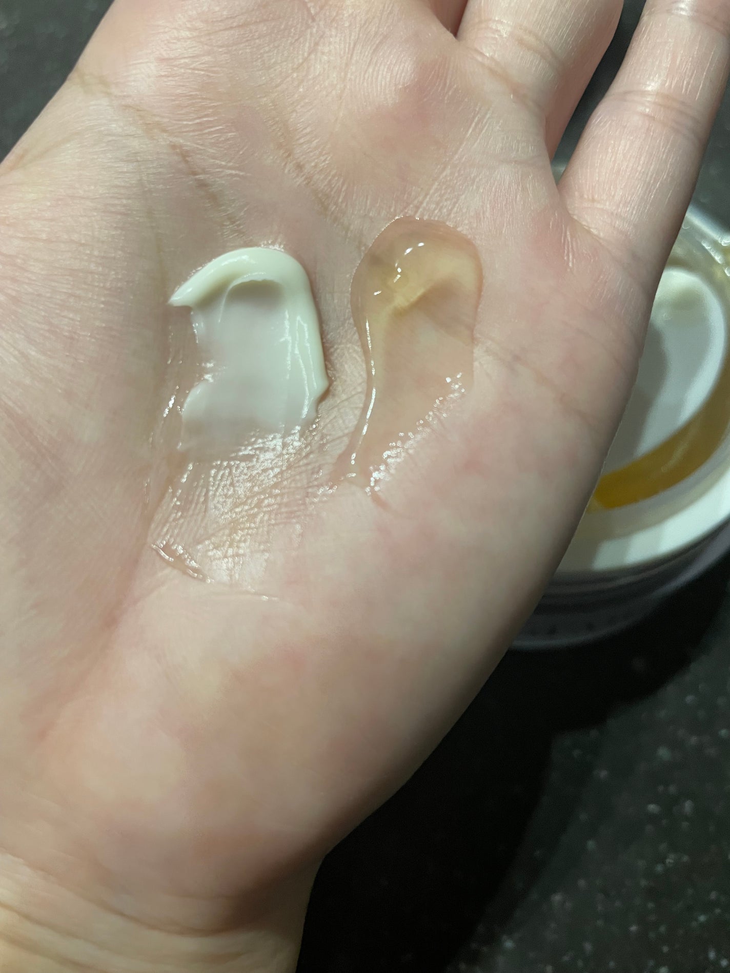 ホワイトトリュフダブルセラムアンドクリーム/ダルバ/フェイスクリームを使ったクチコミ(3枚目)