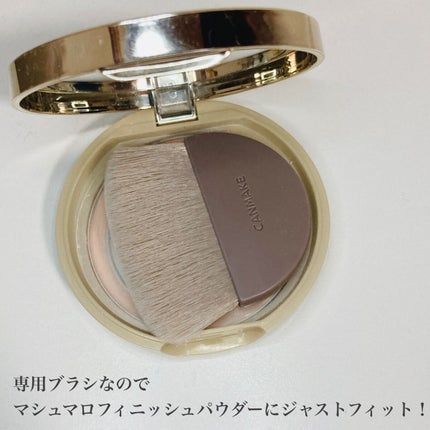 マシュマロフィニッシュパウダーブラシ/キャンメイク/メイクブラシを使ったクチコミ(4枚目)