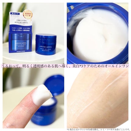 スペシャルジェルクリーム EX(モイスト)/アクアレーベル/オールインワン化粧品を使ったクチコミ(5枚目)