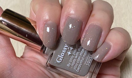 グロッシーコート ダズルグレー(数量限定)【旧】/スキューズミー/オールインワンネイルの画像