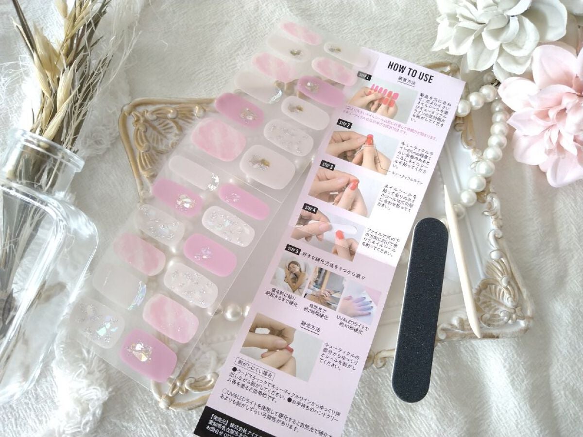 リアルジェルネイルシール/BEAUTY AVENUE/ネイルシールを使ったクチコミ(2枚目)