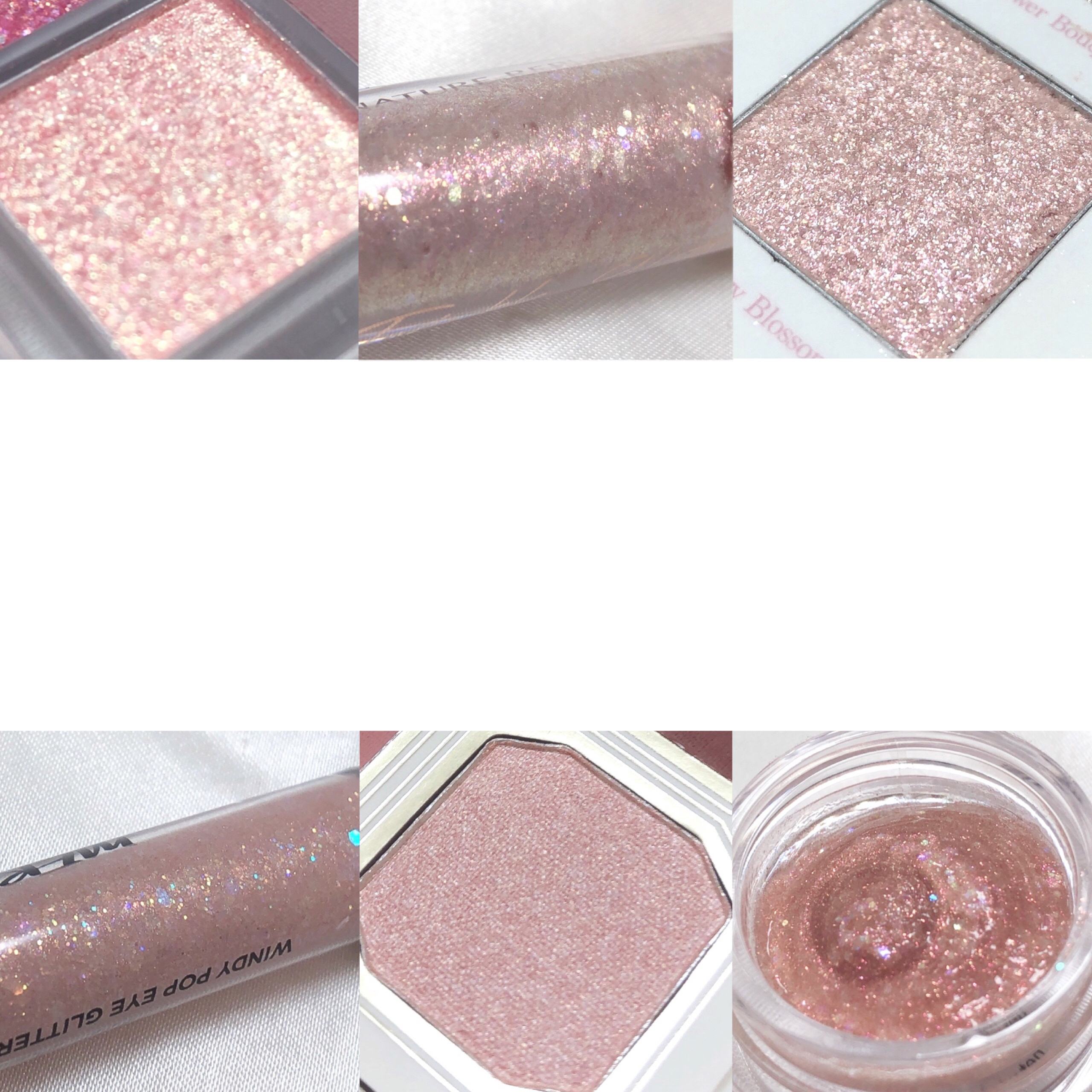 ウィンディ―ポップアイグリッター PE3. スイートパラダイス/MERZY/グリッターを使ったクチコミ（2枚目）