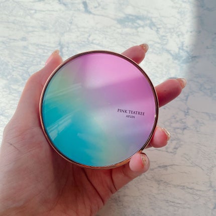 ピンクティーツリーカバークッション/APLIN/クッションファンデーションを使ったクチコミ(1枚目)