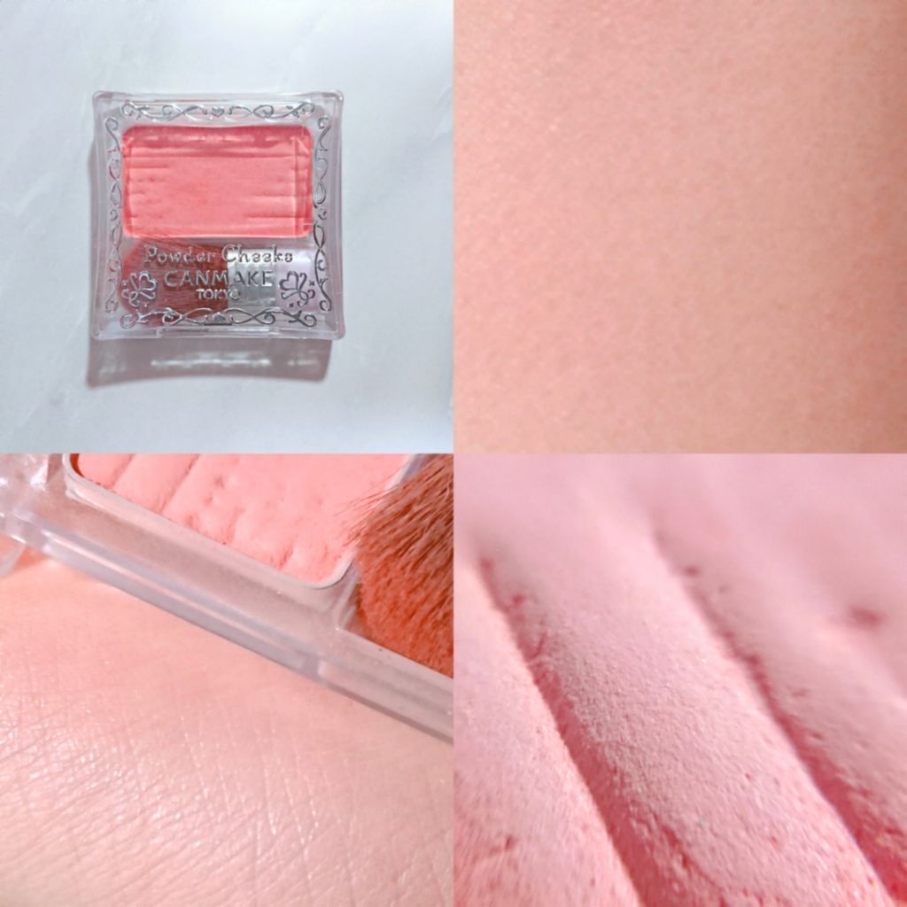 【旧品】パウダーチークス/キャンメイク/パウダーチークを使ったクチコミ(2枚目)