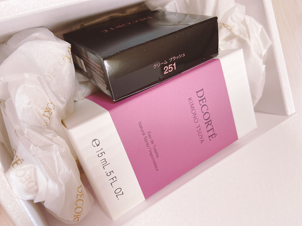 クリーム ブラッシュ 251/DECORTÉ/ジェル・クリームチークを使ったクチコミ（2枚目）