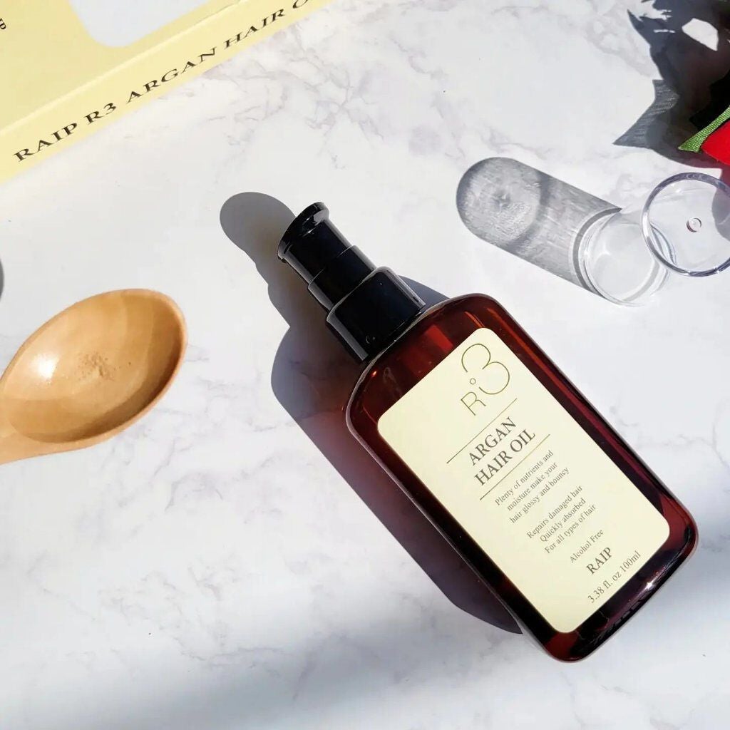 ライプ R3 アルガン ヘアオイル/RAIP/ヘアオイルを使ったクチコミ(3枚目)