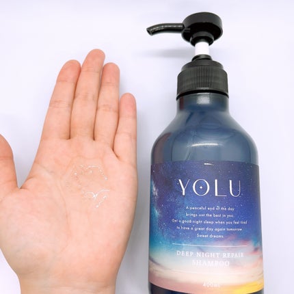 ディープナイトリペアシャンプー/トリートメント/YOLU/市販シャンプーを使ったクチコミ(2枚目)