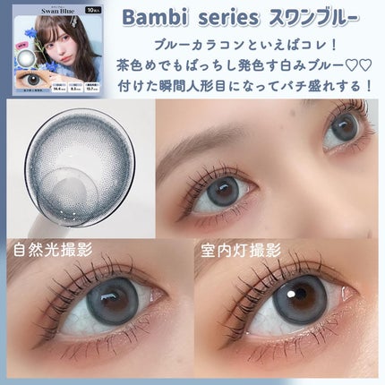 Angelcolor Bambi Series 1day /AngelColor/ワンデー(1DAY)カラコンを使ったクチコミ(4枚目)