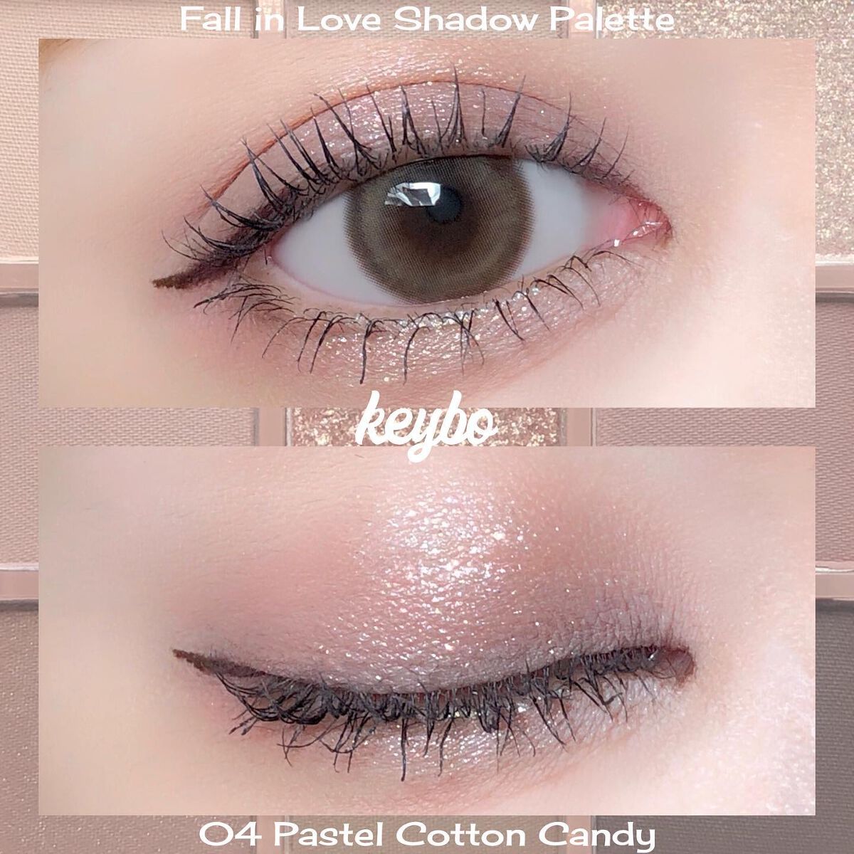 KEYBO FALL IN LOVE SHADOW PALETTE/keybo/アイシャドウパレットを使ったクチコミ(7枚目)