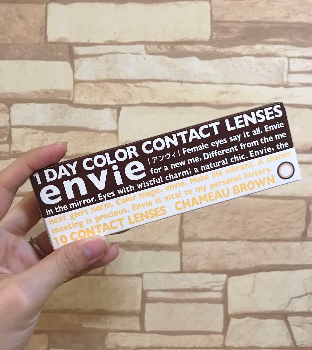 envie 1day/envie/ワンデー(1DAY)カラコンを使ったクチコミ(1枚目)
