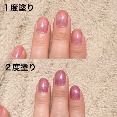 ＼ほんのりキラッとラベンダー🪻／
【ちふれ ネイル エナメル】
☑️348 
パープル系ラメ💅

ちふれのネイルエナメルは、速乾タイプ！
いい意味で液がゆるく、塗るのが苦手な私でもムラなく塗れるのは嬉しいポイント☝️
1度塗りで透明感ある仕上がり、2度塗りで血色感ある仕上がりに🪻

¥440とお財布にも優しい価格💰

ラベンダーのような紫陽花のような優しいパープルなので派手になり過ぎず可愛い💜
1度塗りと2度塗りで印象が変わるので、その日の気分に合わせて使い分けてみてね💁‍♀️

#ちふれ化粧品 #ちふれ #ネイルエナメル
#CHIFURE #ネイルカラー #マニキュア
#パープルネイル #パープルラメ #プチプラ
#ラベンダーカラー #紫陽花カラー
#ラメネイル #キラキラネイル
#プチプラコスメ #コスメレポート 
#コスメ紹介 #コスメレビュー
#コスメ購入品 #購入品紹介の画像 その2