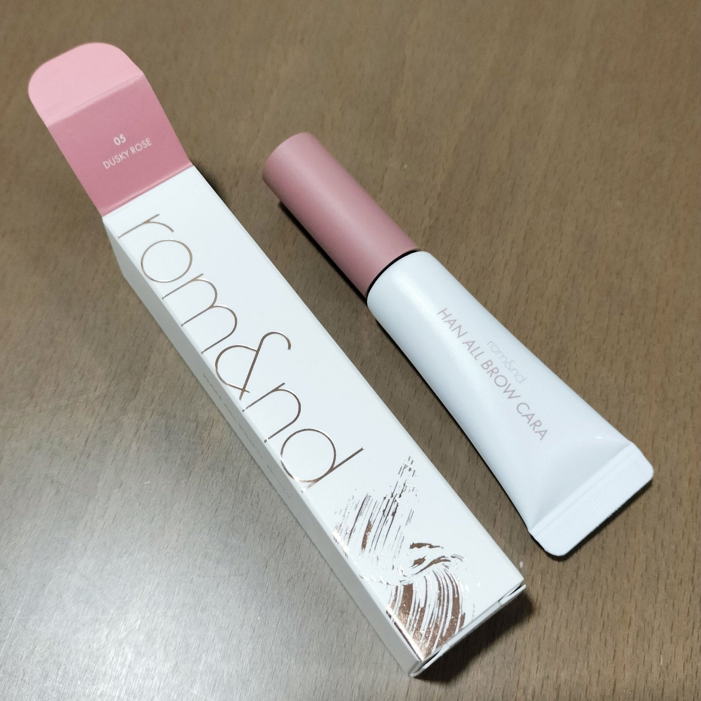 ハンオールブロウカラ/rom&nd/眉マスカラを使ったクチコミ(1枚目)