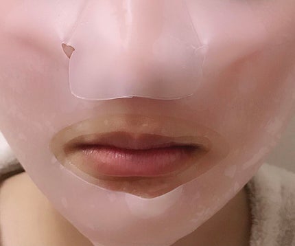 シリコーン潤マスク 3D/DAISO/その他スキンケアグッズを使ったクチコミ(3枚目)