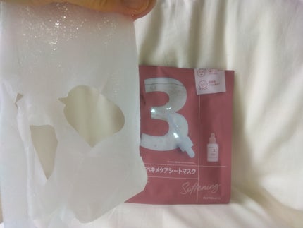 3番 すべすべキメケアシートマスク/numbuzin/シートマスク・パックを使ったクチコミ(3枚目)