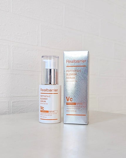 ペプチビタC ブレミッシュセラム/Real Barrier/美容液を使ったクチコミ(4枚目)