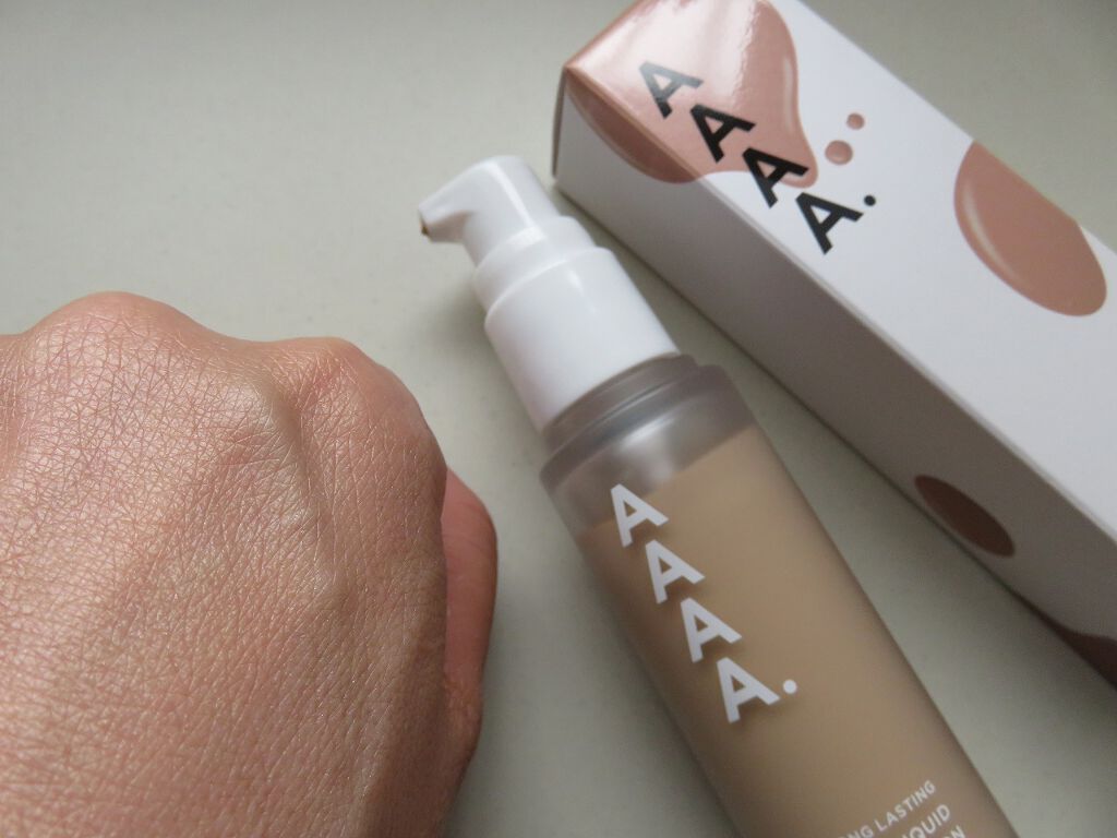 リキッドファンデーション/AAAA./クリーム・エマルジョンファンデーションを使ったクチコミ(4枚目)