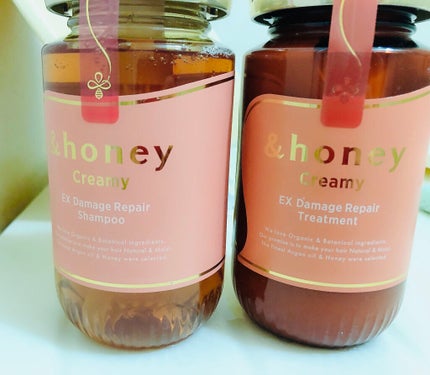 Creamy EXダメージリペアシャンプー1.0/ヘアトリートメント2.0/&honey/市販シャンプーを使ったクチコミ(1枚目)