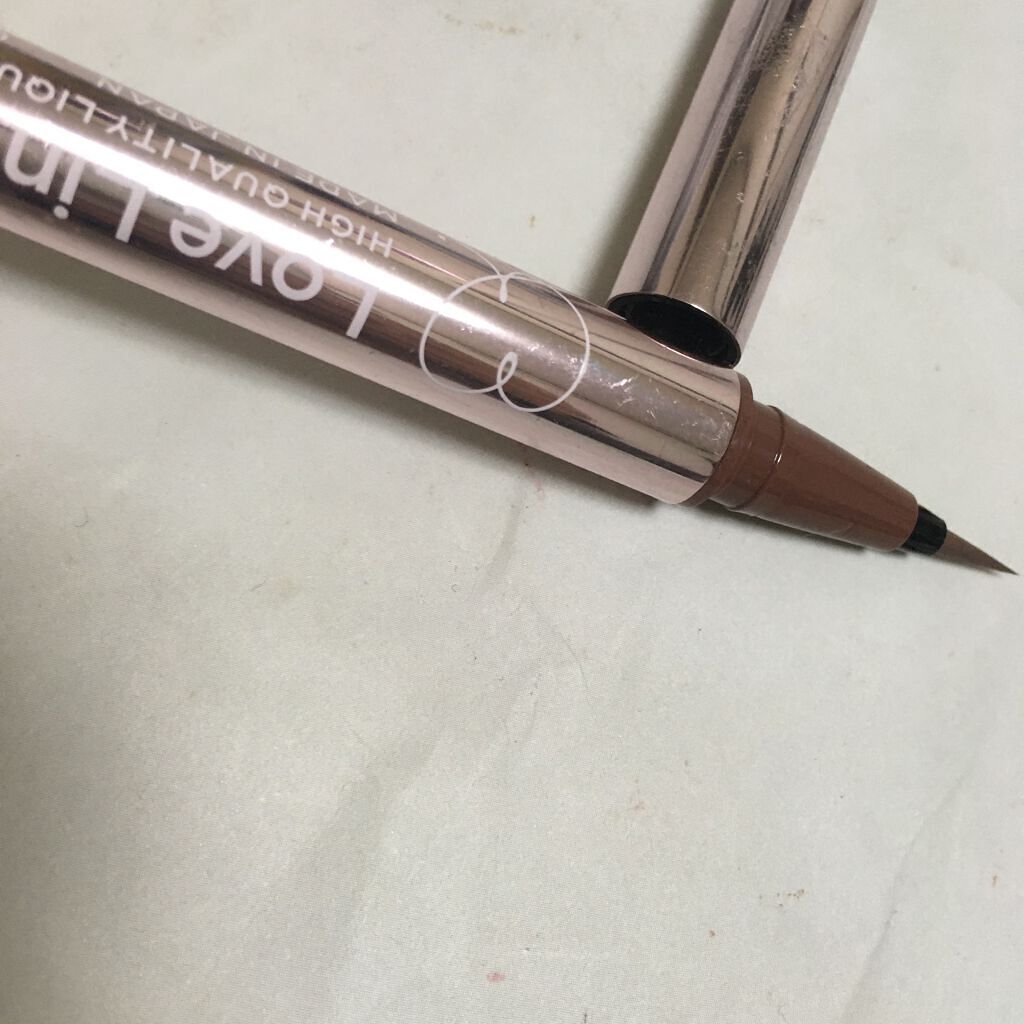 ラブ・ライナー リキッドアイライナーR3/ラブ・ライナー/リキッドアイライナーを使ったクチコミ(1枚目)