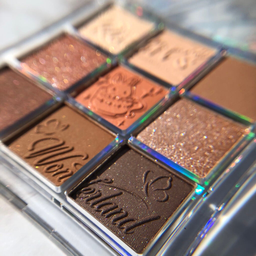 クォーツ 9色アイシャドウパレット(ドリームランドアイシャドウ)/ZEESEA/アイシャドウパレットを使ったクチコミ(2枚目)