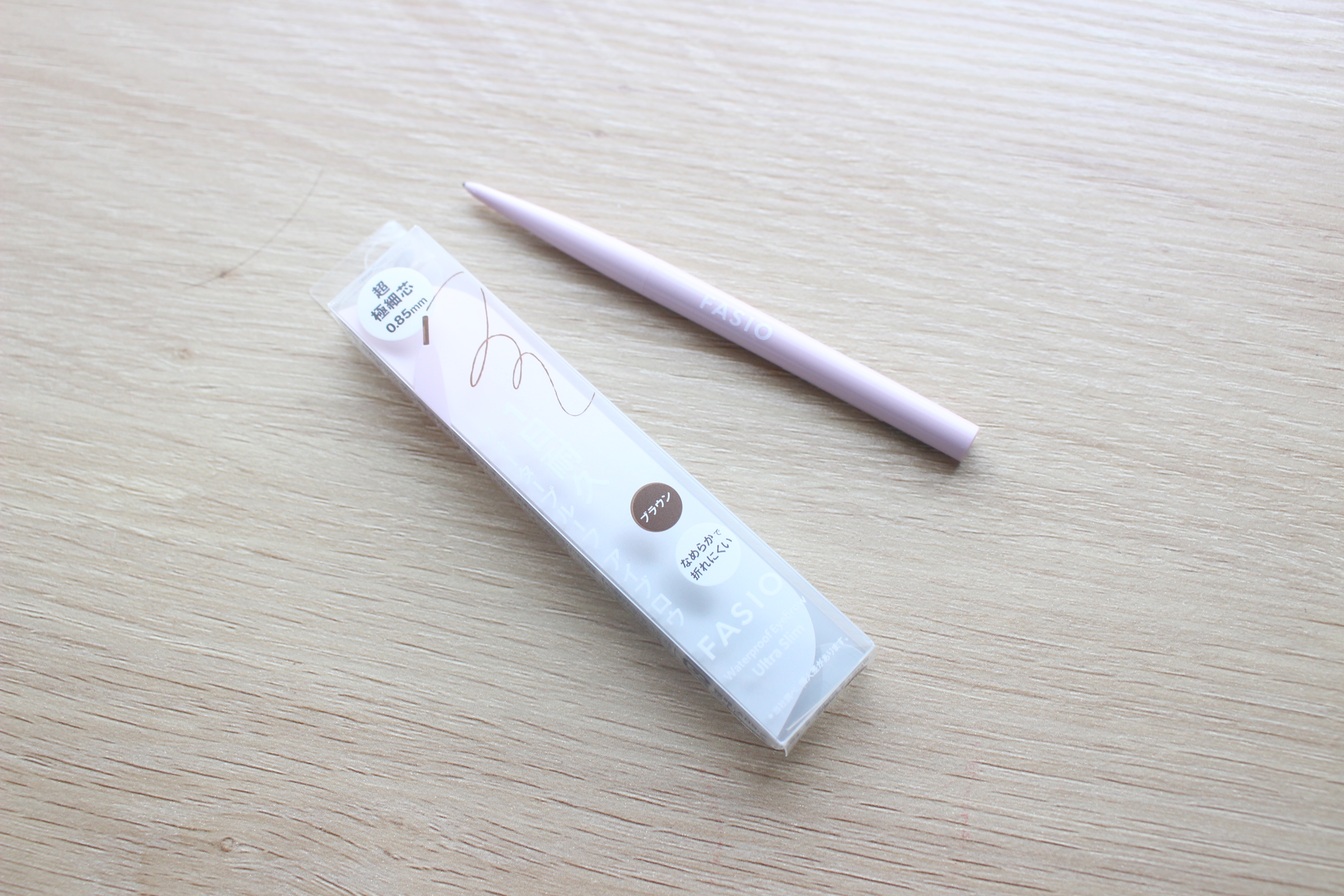 ウォータープルーフ アイブロウ(超極細芯)/FASIO/アイブロウペンシルを使ったクチコミ（3枚目）