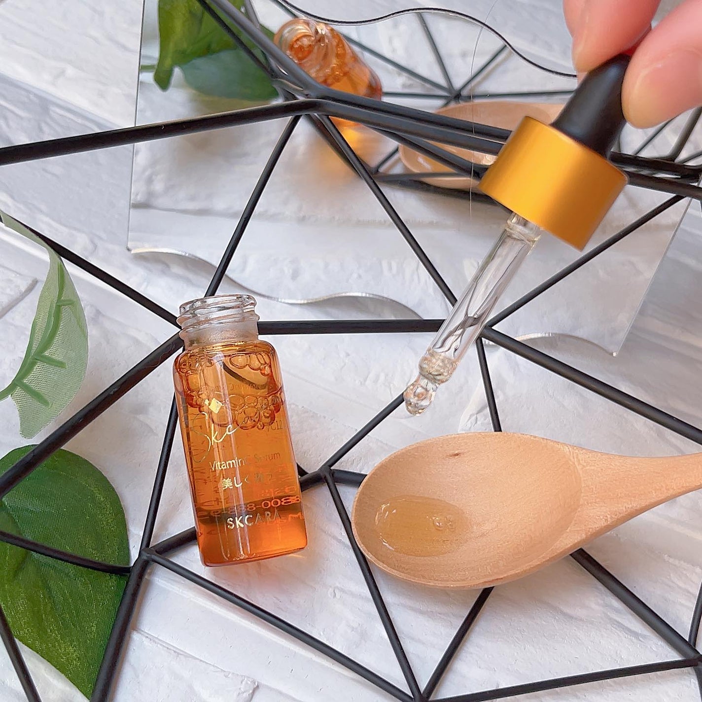 ビタミンCセラム/SKCARA/美容液を使ったクチコミ(2枚目)