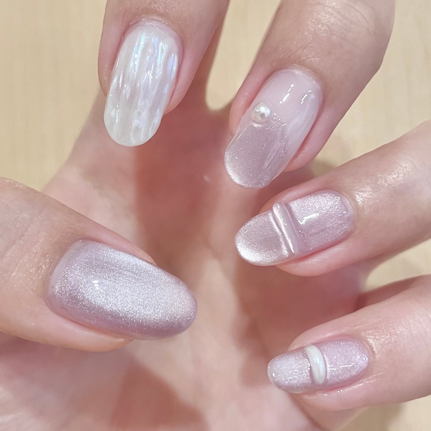 ジェルネイル(ライト対応)/セリア/ジェルネイルを使ったクチコミ(1枚目)