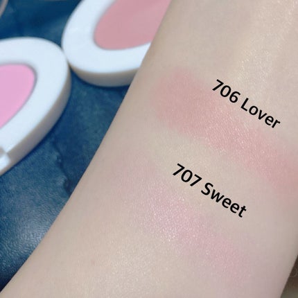 ラブシルクブラッシュ/Laka/パウダーチークを使ったクチコミ(2枚目)