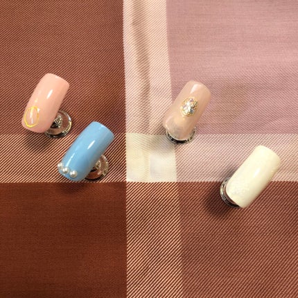 ジェルネイル(ライト対応)/セリア/ジェルネイルを使ったクチコミ(1枚目)