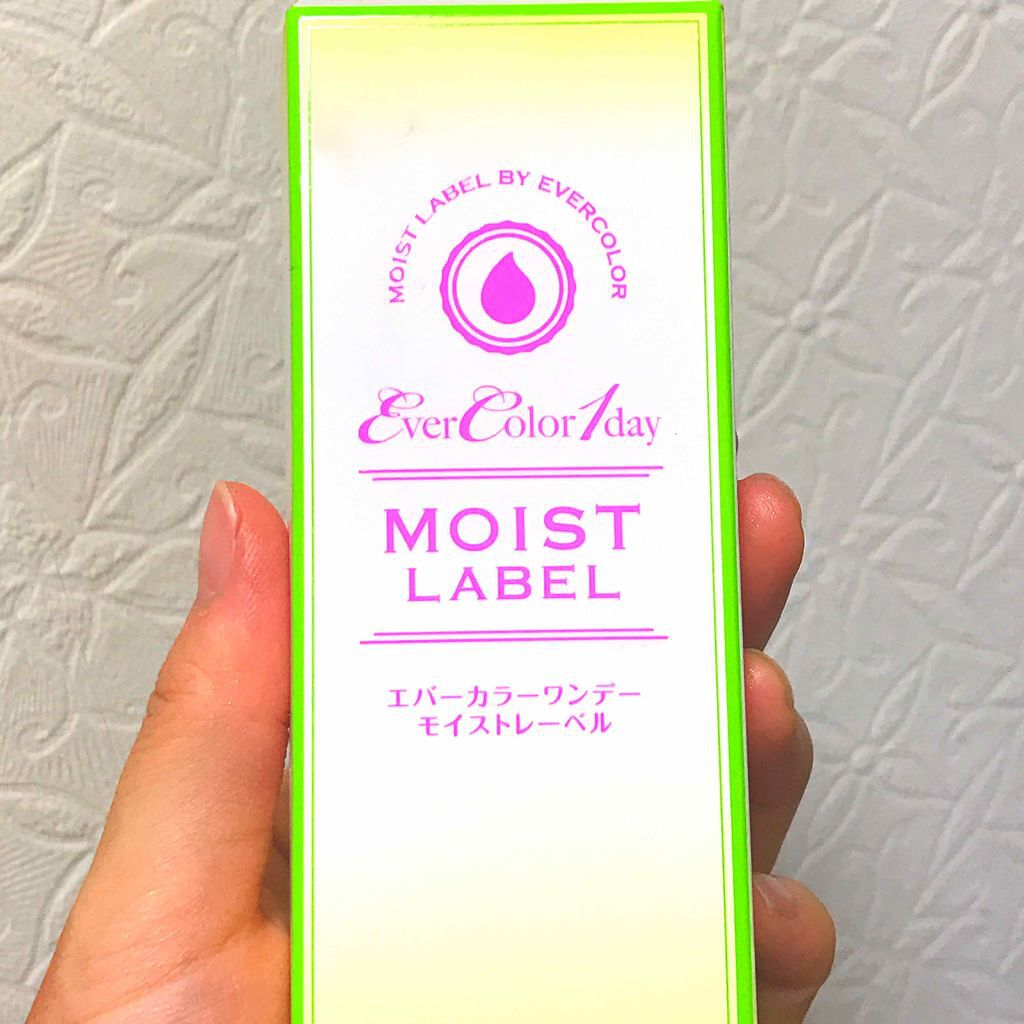 エバーカラーワンデー モイストレーベル リッチグラム/エバーカラー/ワンデー（１DAY）カラコンを使ったクチコミ（1枚目）