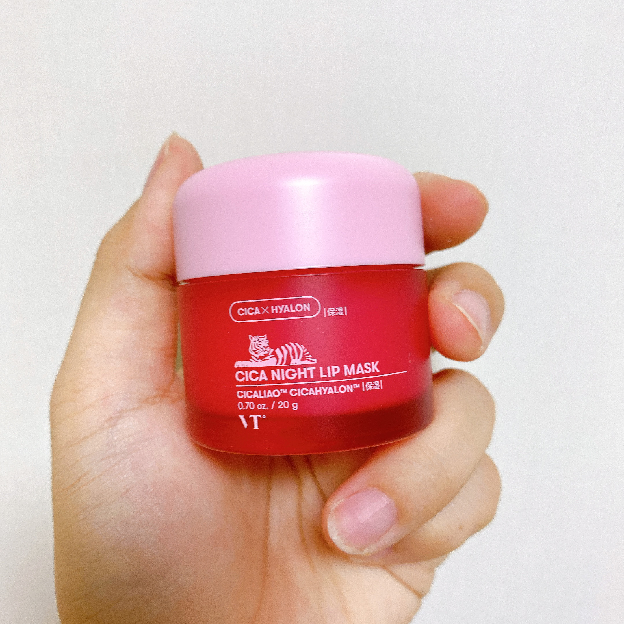 CICA ナイトリップマスク/VT/リップマスクを使ったクチコミ（1枚目）