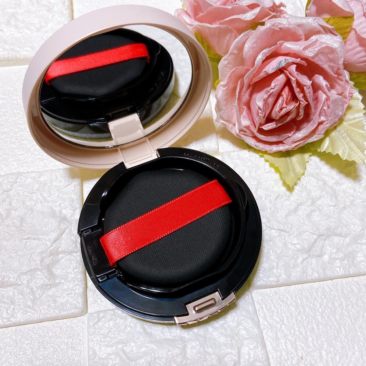 ドラマティッククッションジェリー/マキアージュ/クッションファンデーションを使ったクチコミ(1枚目)