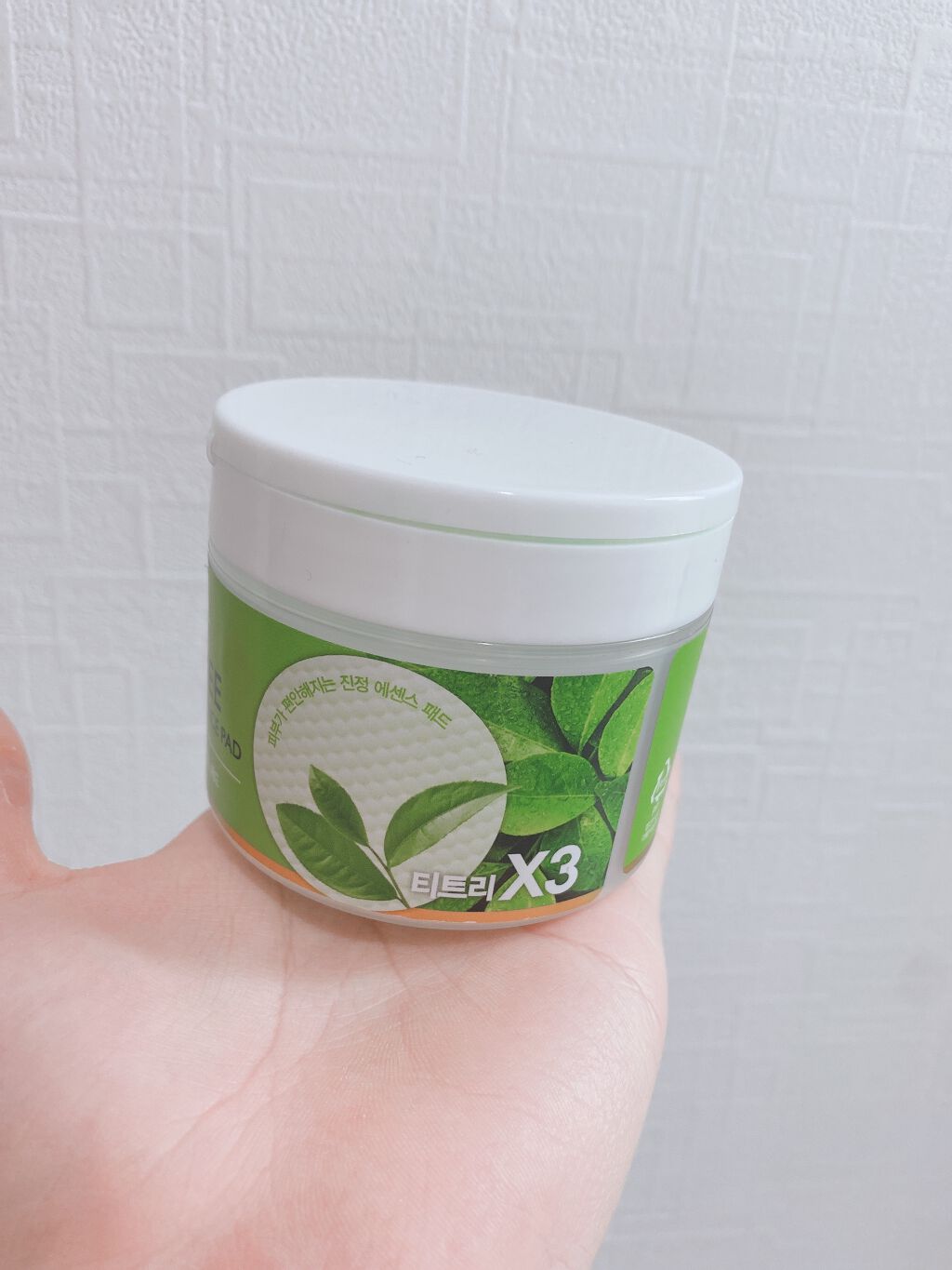 ティーツリーカーミングエッセンスパッド/MEDIHEAL/トナーパッドを使ったクチコミ(1枚目)