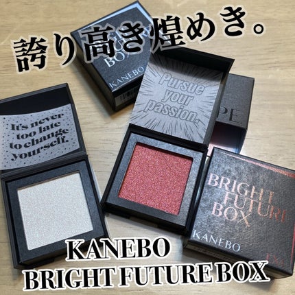 ブライトフューチャーボックス/KANEBO/単色アイシャドウを使ったクチコミ(1枚目)