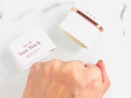 エアリーフィットサンスティック/KAHI/日焼け止めスティックを使ったクチコミ(4枚目)