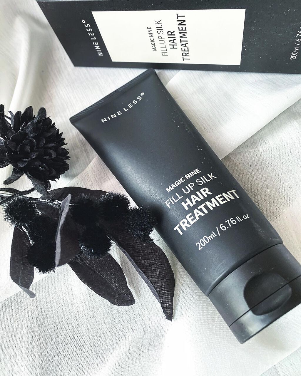 Magic Nine Fill Up Silk Hair Treatment/NINELESS/洗い流すヘアトリートメントを使ったクチコミ(2枚目)