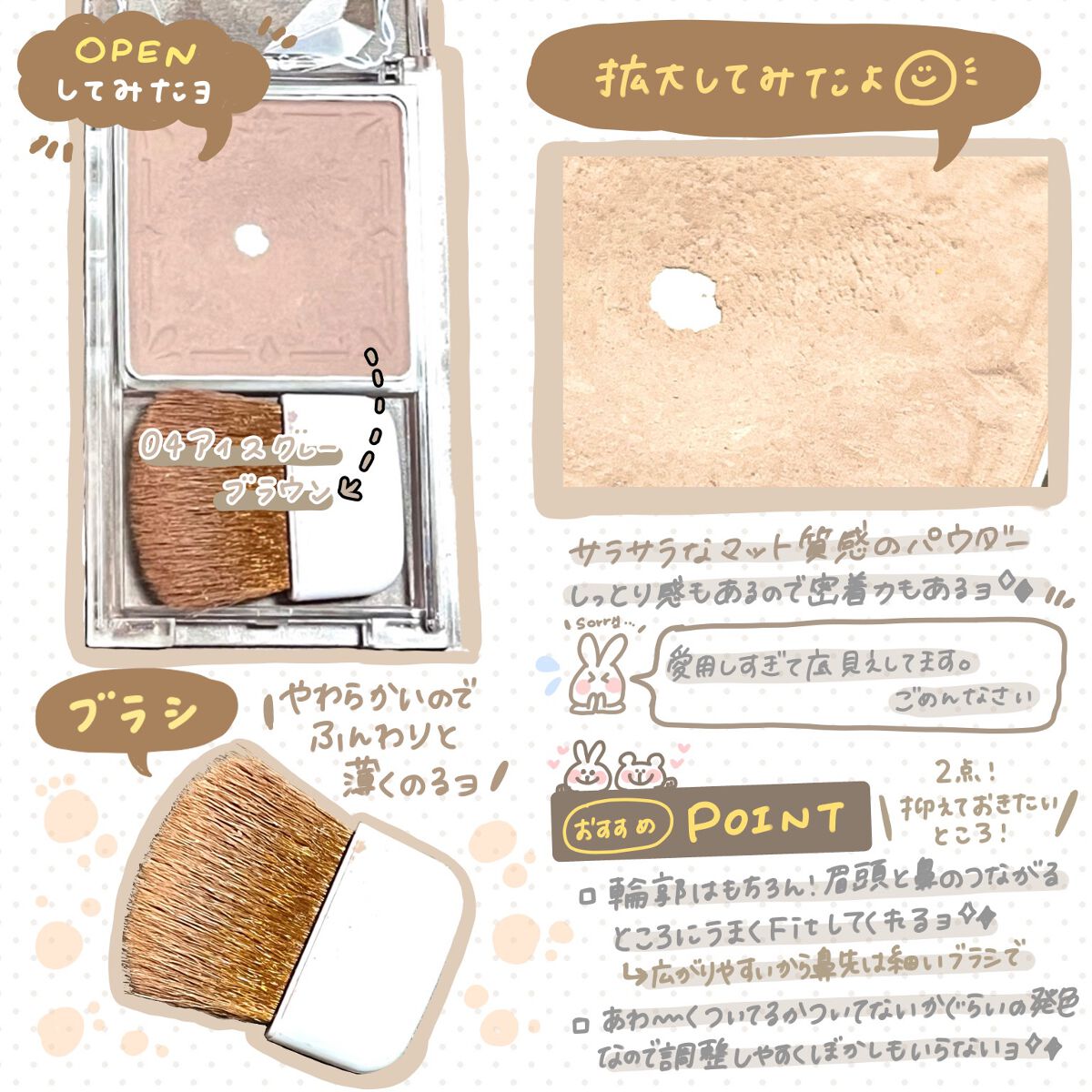 シェーディングパウダー/キャンメイク/シェーディングを使ったクチコミ(2枚目)