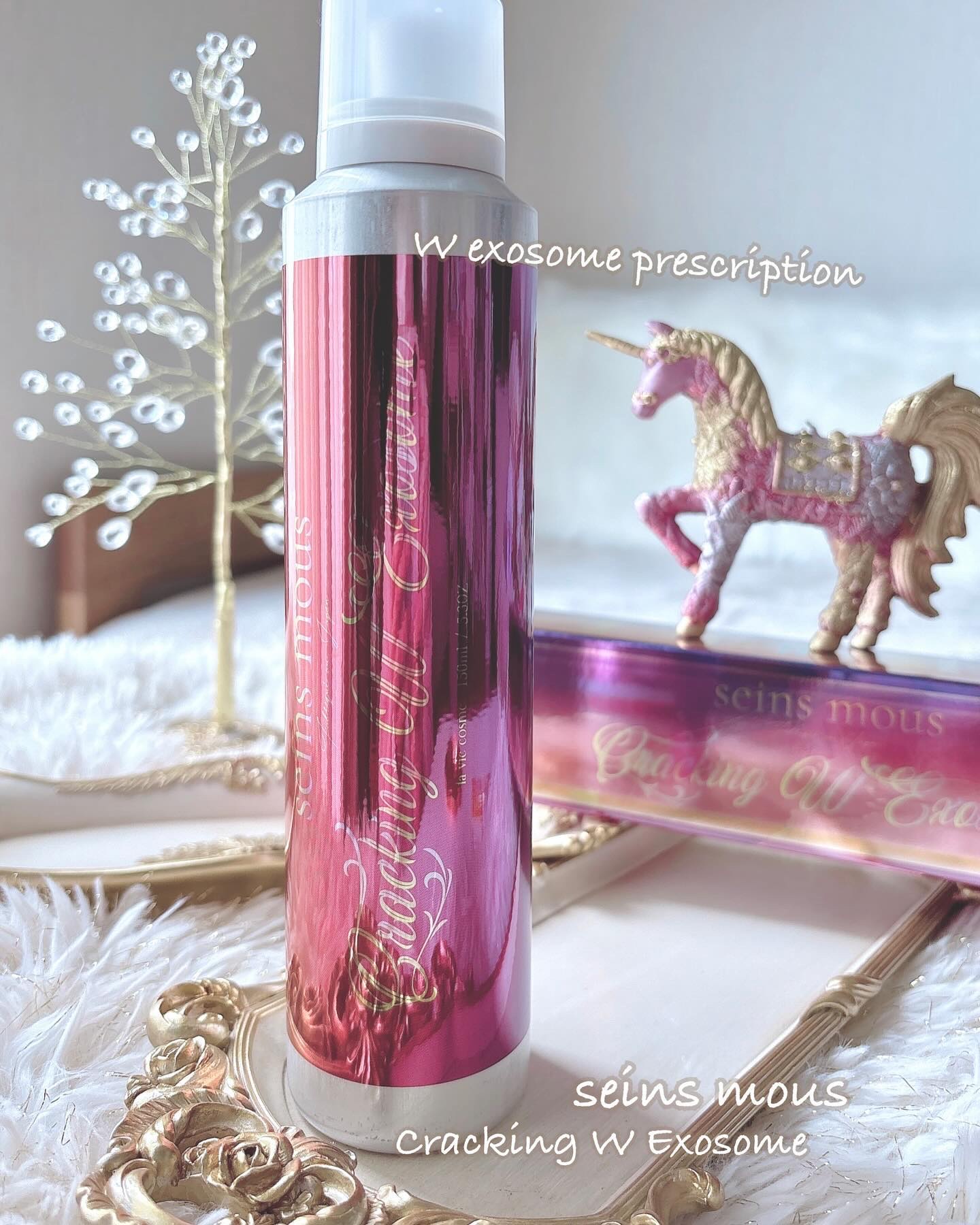 クラッキングWエクソソーム/seins mous/化粧水を使ったクチコミ（1枚目）