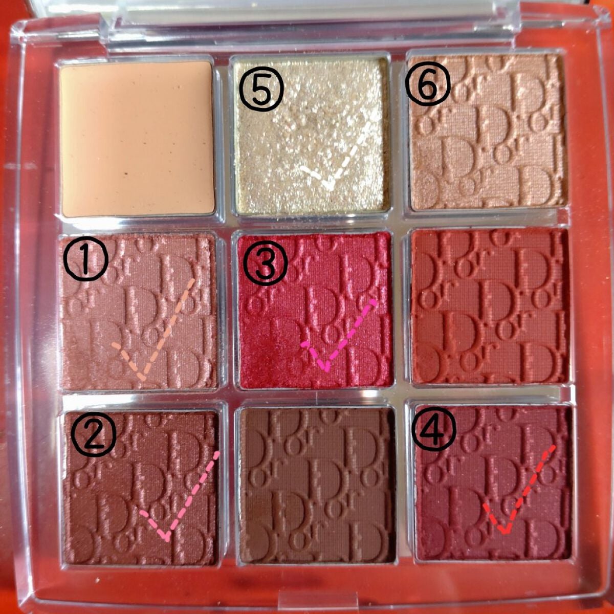 ディオール バックステージ アイ パレット/Dior/アイシャドウパレットを使ったクチコミ(2枚目)