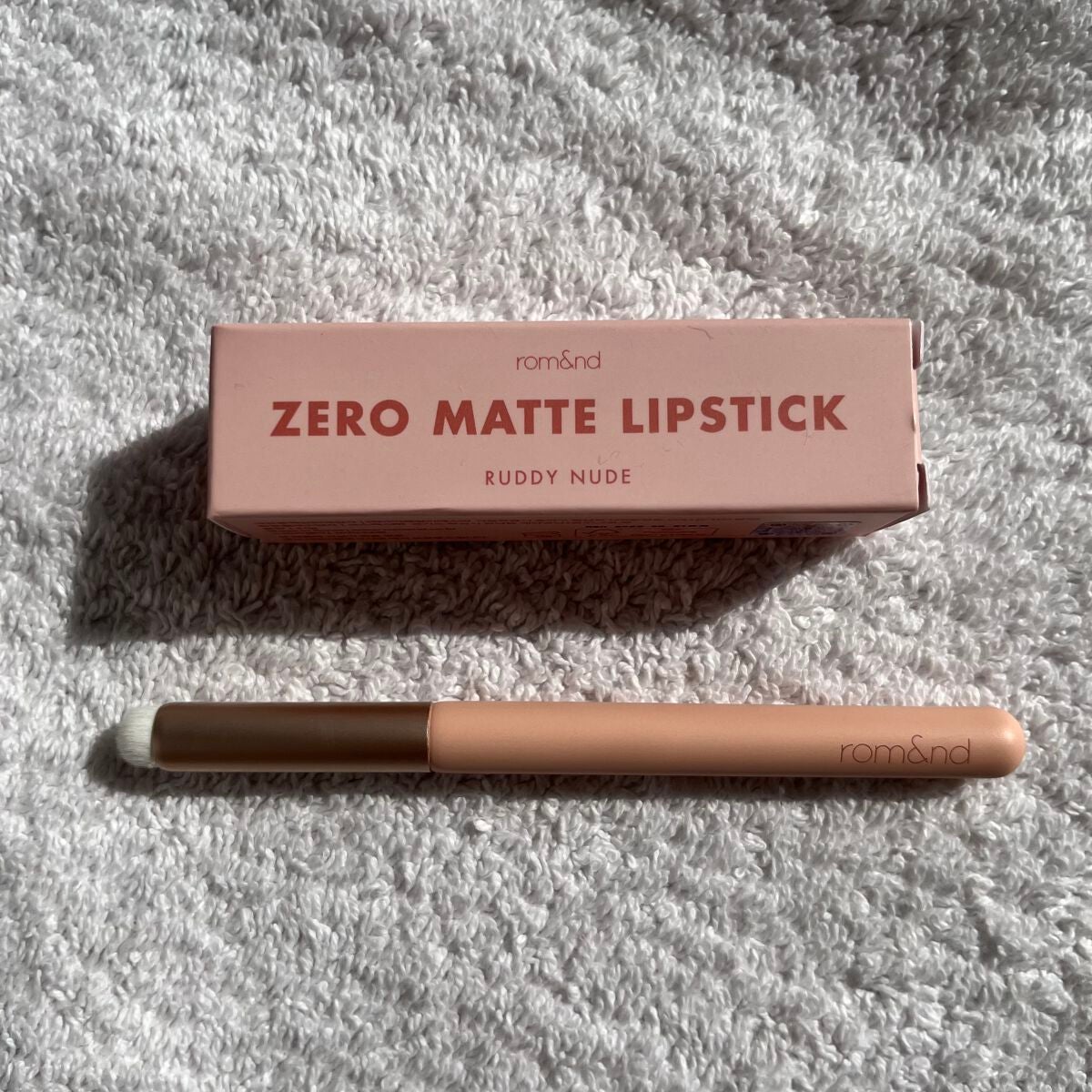 ゼロマットリップスティック/rom&nd/口紅を使ったクチコミ(10枚目)