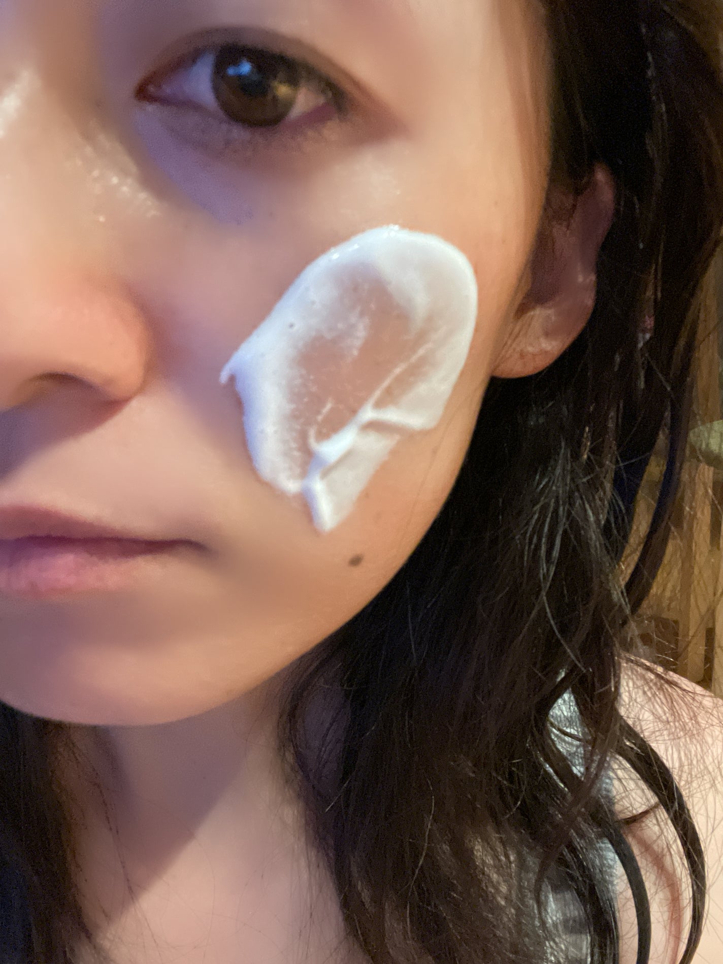 フォーセンス 炭酸生クリームセラム/4SENSE/美容液を使ったクチコミ(3枚目)