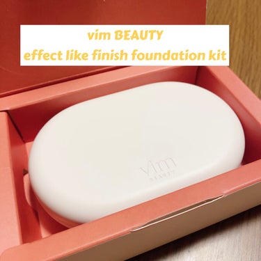 vim BEAUTYの
effect like finish foundation kit
お色がlight beige（ライトベージュ）

YouTubeなどで活躍中の
マリリンさんプロデュースのコス