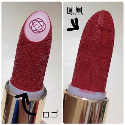 頤和園 コラボ 彫刻口紅/CATKIN/口紅を使ったクチコミ(2枚目)